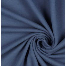 Stretch-Kuschelsweat indigoblau