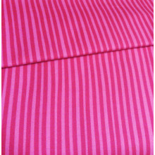 Druckstoff Streifen fuchsia