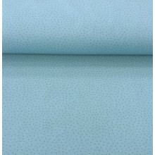 Druckstoff Prinzessin Tupfen mattblau
