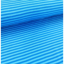 Ringelbündchen breit blau/blau