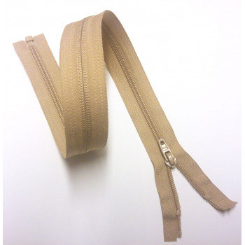 Reißverschluss/Zipp teilbar beige