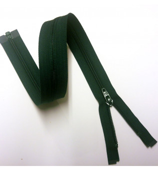 Reißverschluss/Zipp teilbar dunkelgrün