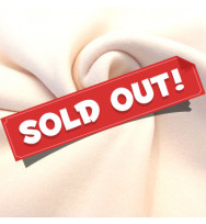 Reststück 47 cm Fleece ecru 2. WAHL