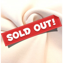 Reststück 47 cm Fleece ecru 2. WAHL