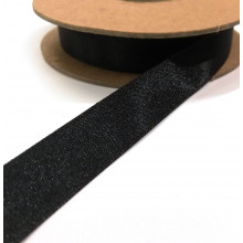 Recycling-Satinband 15 mm schwarz