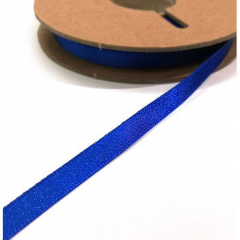 Recycling-Satinband 7 mm royalblau
