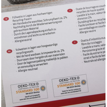 Recycling-Füllwatte lose