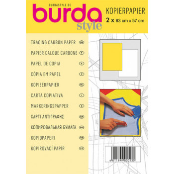 Kopierpapier weiß/gelb