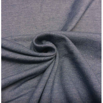 Jeansjersey blau