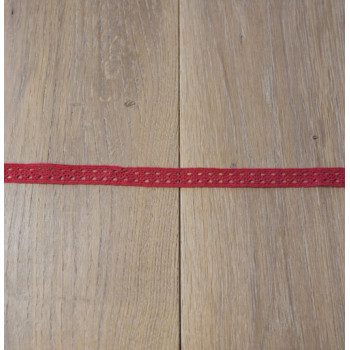 Spitzenband Lugo rococco red