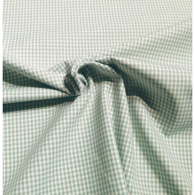 Reststück 67 cm Popeline Webkaro klein green bay/weiß
