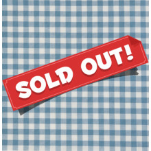 Reststück 30 cm Popeline Webkaro pagodablau/weiß