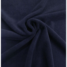 Strickfrottee navy blazer