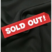 Reststück 98 cm Tencel-Twill black