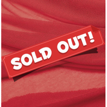 Reststück 38 cm Tüll bittersweet