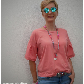 Schnittmuster Shirt mit Ballonärmel