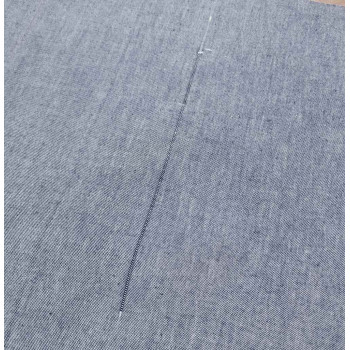 Canvas jeansblau 2. Wahl - Reststücke