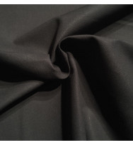 Reststück 42 cm Cretonne schwarz