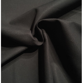 Reststück 42 cm Cretonne schwarz