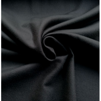 Flanell schwarz