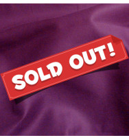 Reststück 77 cm Satin beere