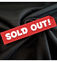 Reststück 85 cm Strukturbindung schwarz