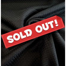 Reststück 85 cm Strukturbindung schwarz