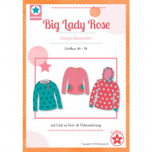 Schnittmuster Plus-Size-Damenshirt "Big Lady Rose"