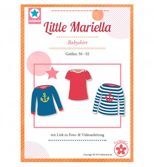 Schnittmuster Babyshirt "Little Mariella"