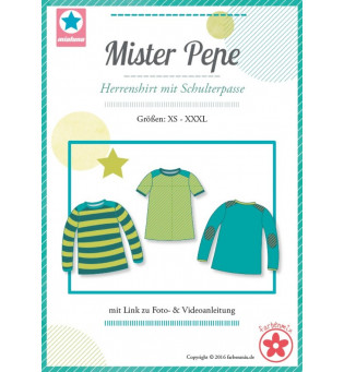 Schnittmuster Herren-Shirt "Mister Pepe"