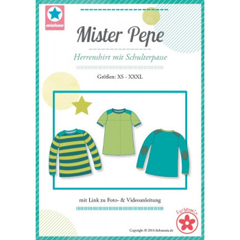 Schnittmuster Herren-Shirt "Mister Pepe"