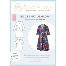 Schnittmuster Damen-Kleid & Shirt Miaflora