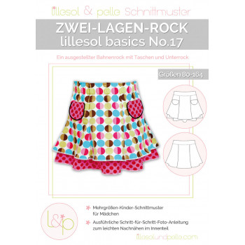 Schnittmuster Kinder-Zwei-Lagen-Rock