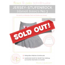 Schnittmuster Kinder-Jersey-Stufenrock