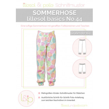 Schnittmuster Kinder-Sommerhose