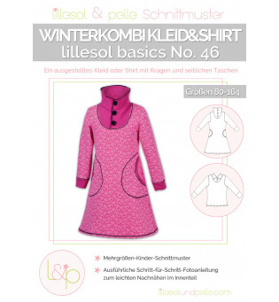 Schnittmuster Kinder-Winterkombi Kleid & Shirt