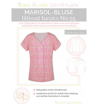 Schnittmuster Kinder-Marisol-Bluse