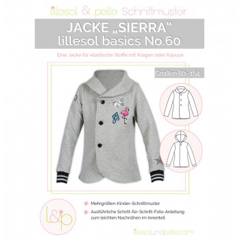 Schnittmuster Kinderjacke Sierra