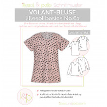 Schnittmuster Kinder-Volantbluse