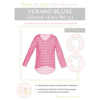 Schnittmuster Kinder Verano-Bluse