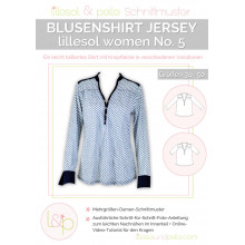 Schnittmuster Women Blusenshirt Jersey