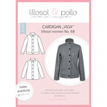 Schnittmuster Damen-Cardigan Viga
