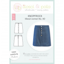 Schnittmuster Damen-Knopfrock