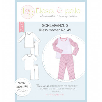 Schnittmuster Damen-Schlafanzug