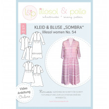 Schnittmuster Damenkleid und -bluse Sombra