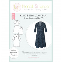 Schnittmuster Damenkleid und -shirt Candela