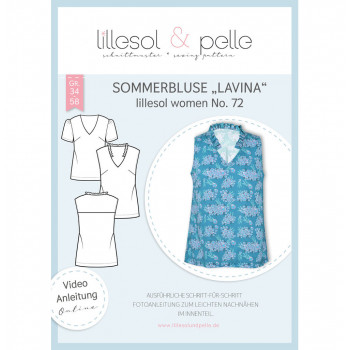 Schnittmuster Damen-Sommerbluse Lavina