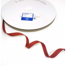 Fischgrätband Recycling-Polyester 6 mm rostrot