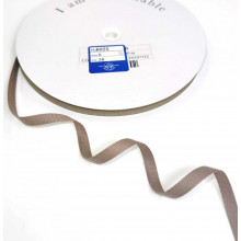 Fischgrätband Recycling-Polyester 6 mm schlamm