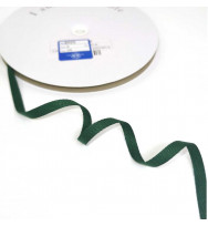 Fischgrätband Recycling-Polyester 6 mm dunkelgrün